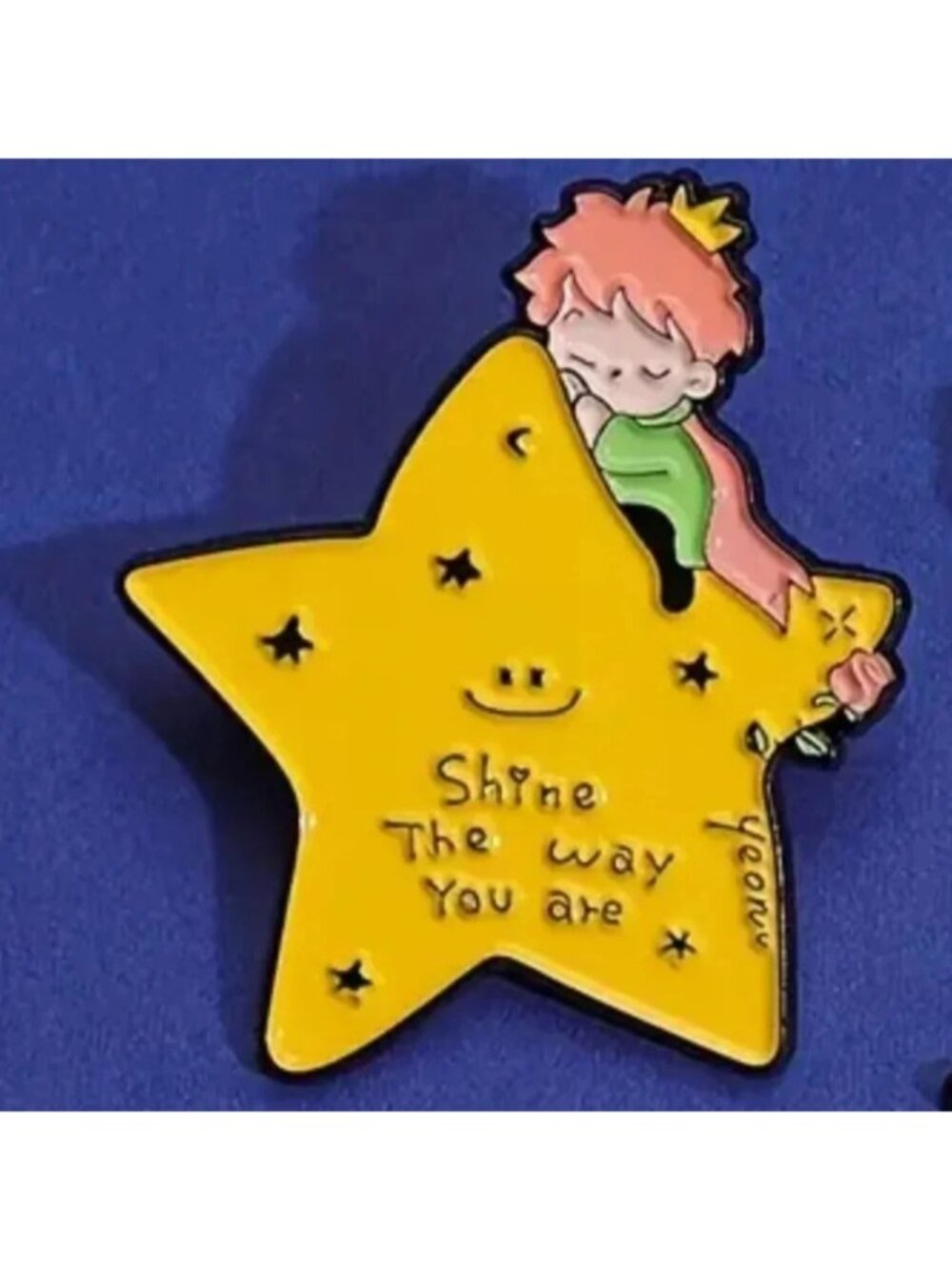 The Little Prince - "Shine the Way You Are" Inspirational Star Pin